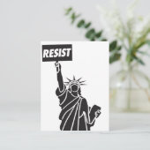 Resist_for_Liberty Postkarte (Stehend Vorderseite)