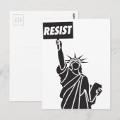 Resist_for_Liberty Postkarte (Vorne/Hinten)