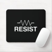 Resist Funny Electronics Circuit Resistor Mousepad (Mit Mouse)