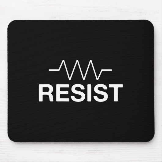 Resist Funny Electronics Circuit Resistor Mousepad (Vorne)