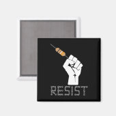Resist Funny Gift Elektro-Ingenieure Elektrotechni Magnet (Vorderseite/Rückseite)