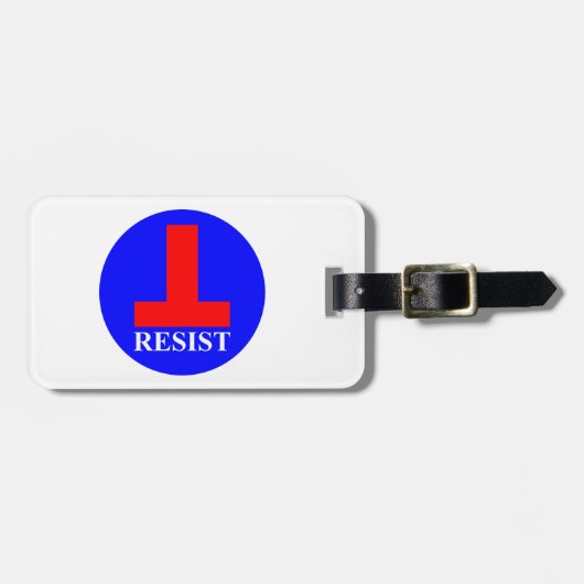 Resist Gepäckanhänger (Vorderseite horizontal)