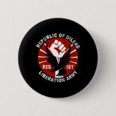 Resist- Gilead Liberation Army Zivil Rights Activi Button (Vorderseite)