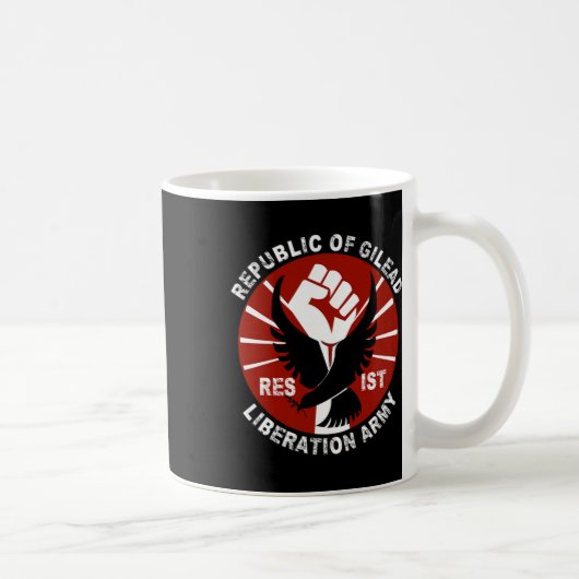 Resist- Gilead Liberation Army Zivil Rights Activi Kaffeetasse (Rechts)