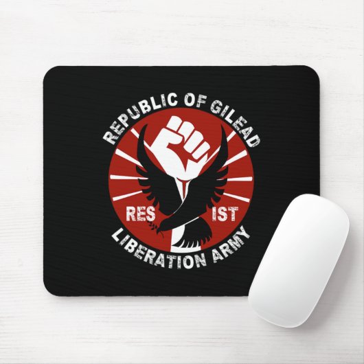 Resist- Gilead Liberation Army Zivil Rights Activi Mousepad (Mit Mouse)