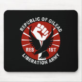 Resist- Gilead Liberation Army Zivil Rights Activi Mousepad (Vorne)