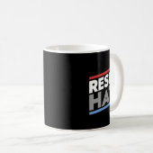 Resist Hate Kaffeetasse (VorderseiteRechts)