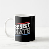 Resist Hate Kaffeetasse (Links)