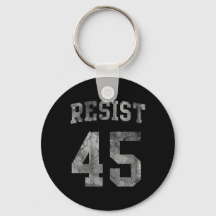 Resist Impeach 45 Anti Trump Schlüsselanhänger