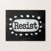 Resist Jigsaw Puzzle (Horizontal)