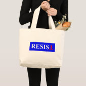 Resist Jumbo Stoffbeutel (Vorderseite (Produkt))