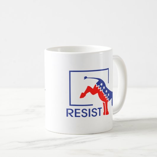 Resist Kaffeetasse (VorderseiteRechts)
