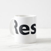 Resist Kaffeetasse (Vorderseite Links)