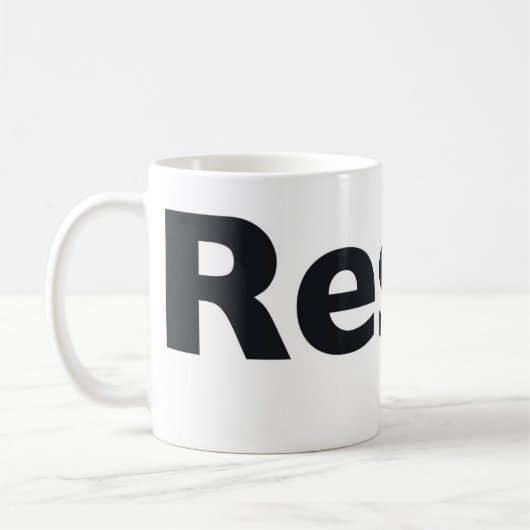 Resist Kaffeetasse (Links)