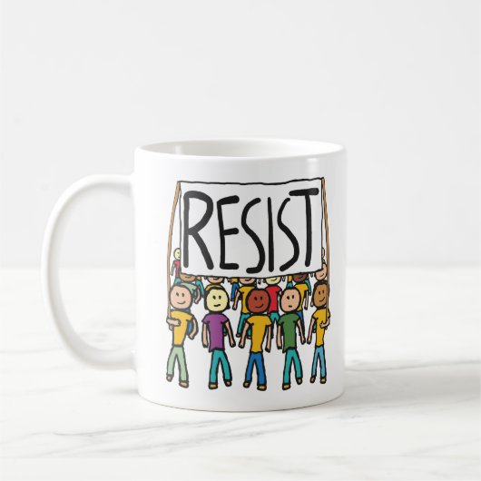 Resist Kaffeetasse (Links)