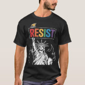 Resist Lady Liberty T-Shirt (Vorderseite)