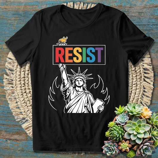 Resist Lady Liberty T-Shirt