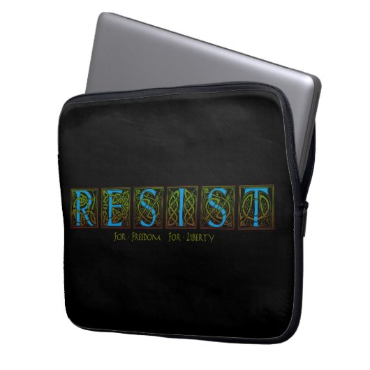 Resist Laptopschutzhülle (Vorderseite Links)