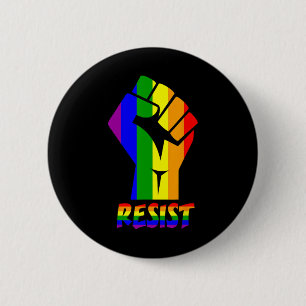 Resist Lgbt Pride Liebe T Shirt Gay Lesbian Cool T Button