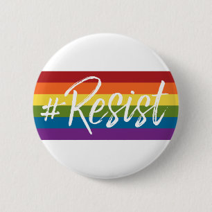 #Resist - Liebe Trumps Hate - Anti Donald Trump Button