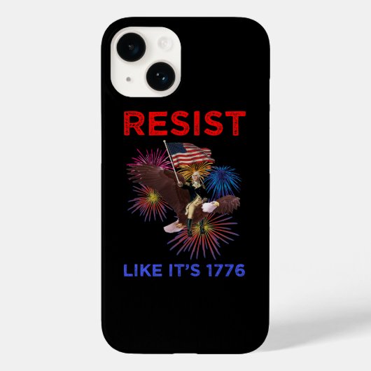 Resist Like It's 1776 Case-Mate iPhone Hülle (Rückseite)