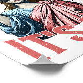 Resist Like Its 1776 No Kings Liberty Statue 4th O Poster (Ecke)