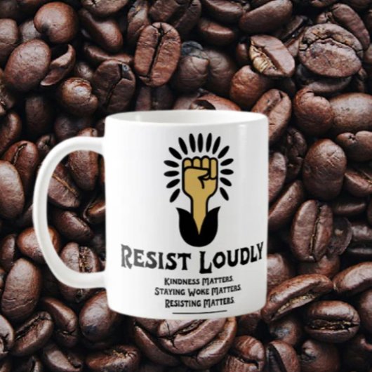Resist Louly Classic Tasse | Antifaschist-Aktivist