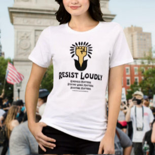 Resist Louly Shirt Antifaschist und progressiv