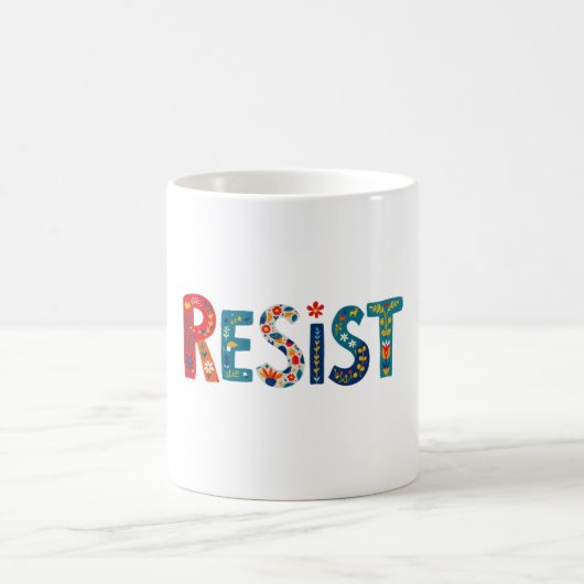 RESIST Mug Kaffeetasse (Mittel)