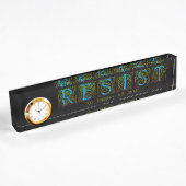 Resist Namensplakette