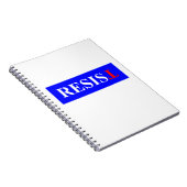 Resist Notizblock (Rechte Seite)