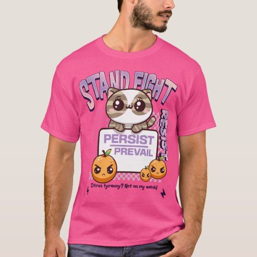 Resist Orange Tyranny T-Shirt (Vorderseite)