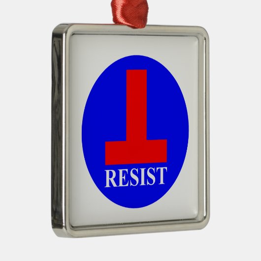 Resist Ornament Aus Metall (Rechts)