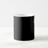 Resist Penguin Activism Grafik Design Kaffeetasse (Mittel)