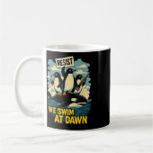 Resist Penguin Activism Graphic Design _8 Kaffeetasse (Links)