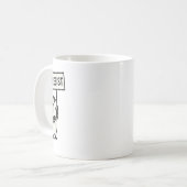 Resist Penguin Activism Graphic Kaffeetasse (Vorderseite Links)