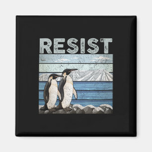 Resist Penguin-Aktivismus Magnet