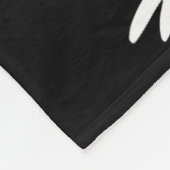 Resist Penguin Aktivismus Protest Grafik Grunge St Fleecedecke (Ecke)