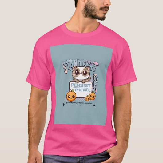 Resist Persist Prevail T-Shirt (Vorderseite)
