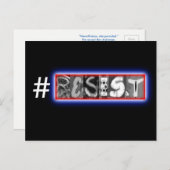 #RESIST Postcard - JULI TREVOR Postkarte (Vorne/Hinten)