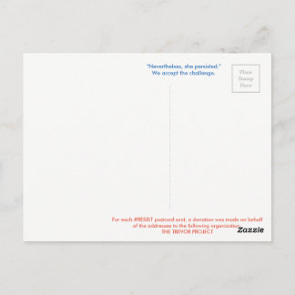 #RESIST Postcard - JULI TREVOR Postkarte