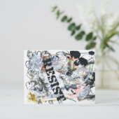 Resist Postkarte (Stehend Vorderseite)