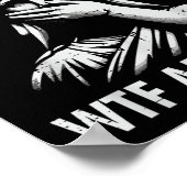 Resist Protest Wtf America Statue Liberty Equality Poster (Ecke)