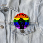 #Resist Protestierender-Faust Anti-Trumpf Button (Beispiel)