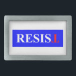 Resist Rechteckige Gürtelschnalle<br><div class="desc">Tu jetzt!</div>
