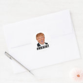 Resist Runder Aufkleber (Umschlag)