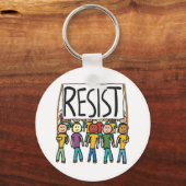 Resist Schlüsselanhänger (Vorderseite)