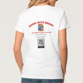 Resist, smash the patriarchy, Feminist, protest  T T-Shirt (Rückseite)