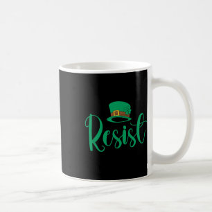 Resist St Patricks Day Anti Trump Politisch Kaffeetasse