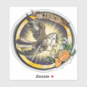 Resist State Bird Florida Mockingbird Aufkleber (Blatt)